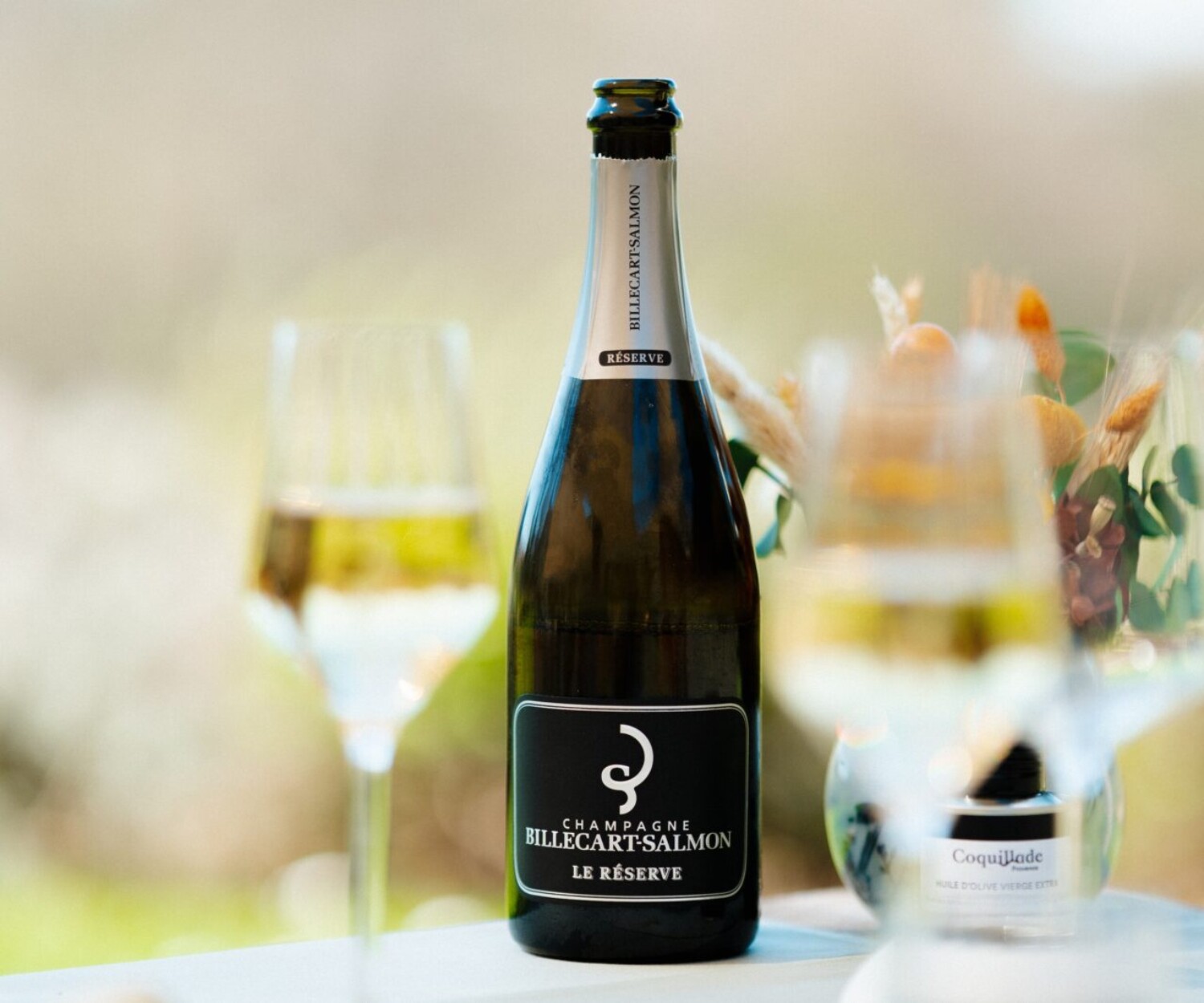 Billecart-Salmon at Coquillade Provence. Images courtesy of Ly Pictures